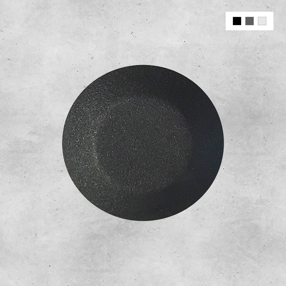 Taktila-rundt-antrasitt-1stk